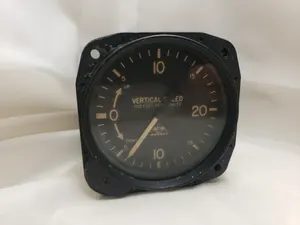 1966 Mooney M20C Mark 21 Garwin Climb Vertical Speed Indicator G993-01-1A